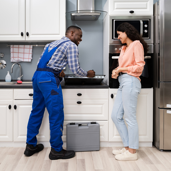 what kind of warranty do you offer on your cooktop repair services in Liberty County